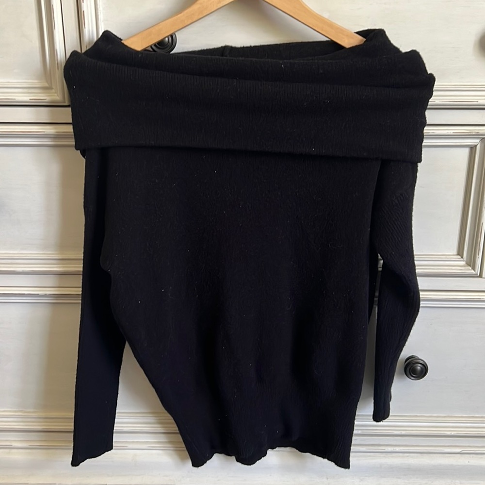 Boutique Black off shoulder sweater